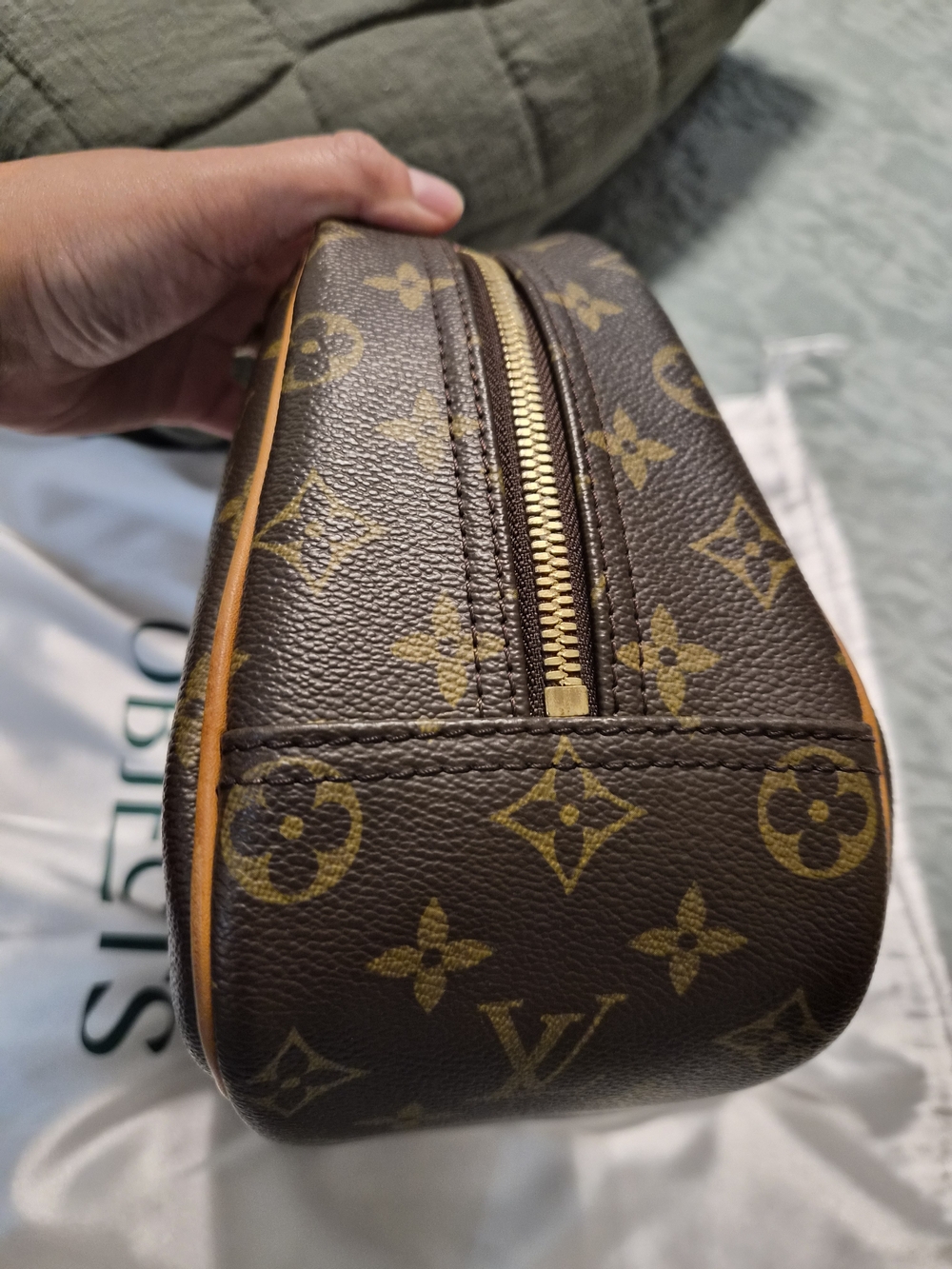 Louis Vuitton Monogram Canvas Trouville — Brown/Tan - Picture 6 of 15